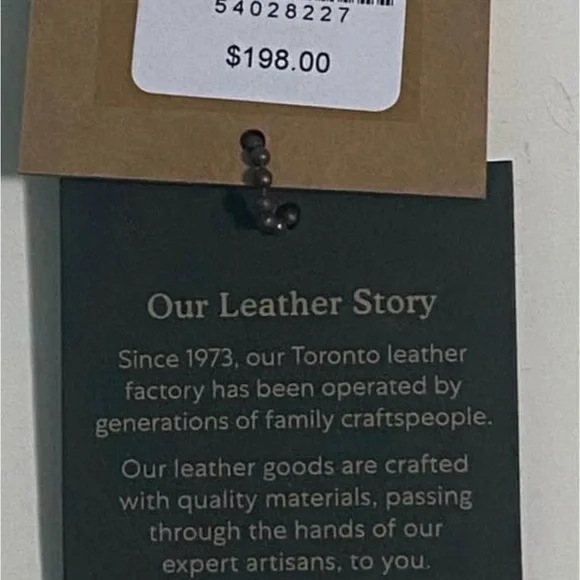 Roots Tan Hobo Bag with Curved Handle and Contrast Stitching - Picture 3 of 7